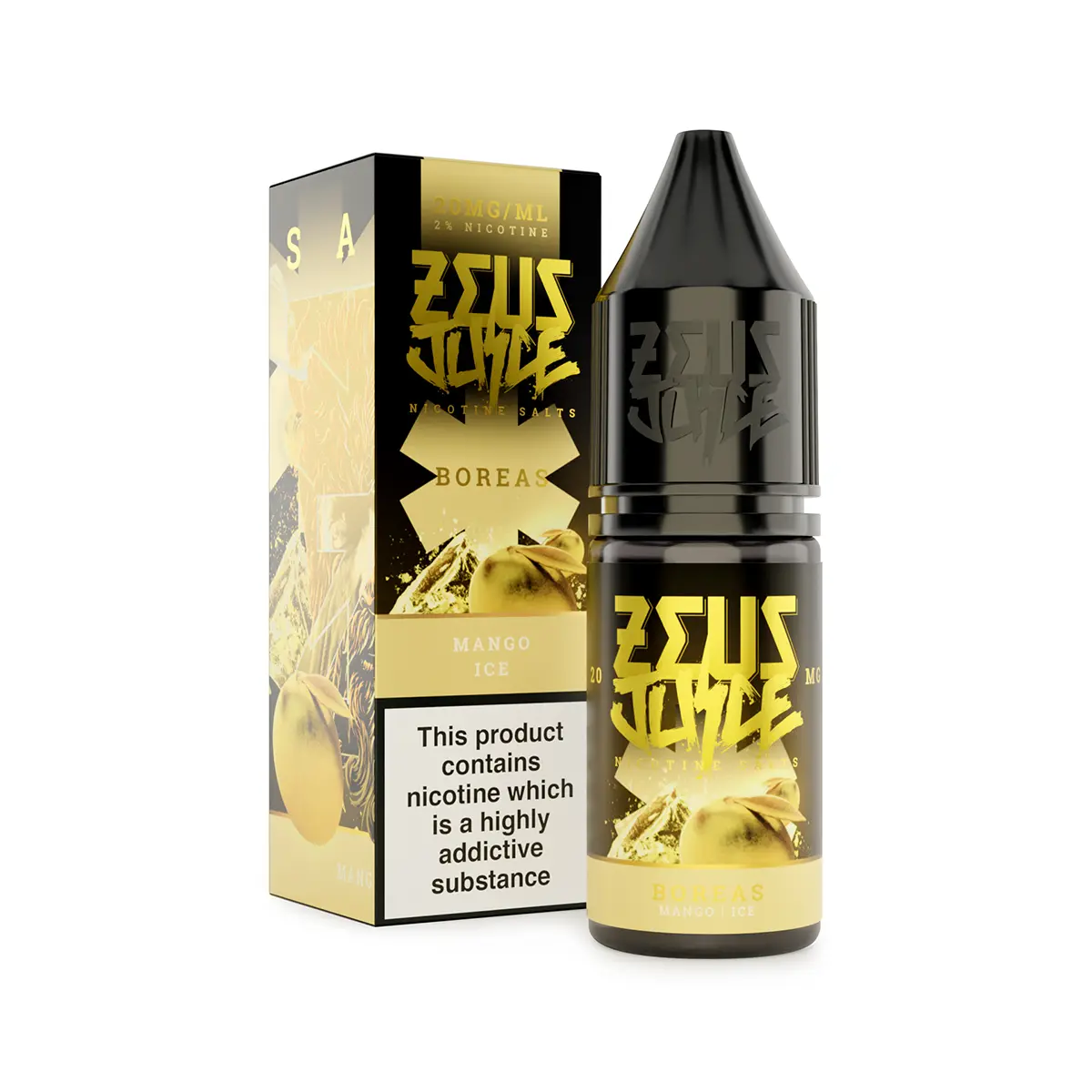 Boreas(Mango Ice) Nic Salt E-liquid by Zeus Juice 10ml